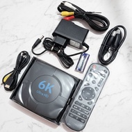 STB Android TV Box 6K UHD Android 10 Full Apps