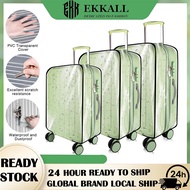 EKK Luggage Protector Cover Transparent Thicken PVC Waterproof Travel Suitcase Luggage Bag Cover 18-