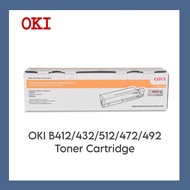 OKI B412/432/512/472/492 Laserjet Black Toner Cartridge