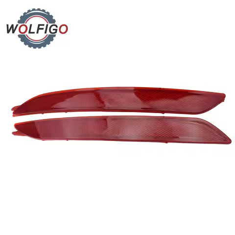 2Pc Left & Right Rear Bumper Reflector Light For Hyundai Elantra 2014 2015 2016 924063X200 HY1185114
