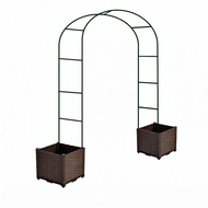 Arch-shaped Garden Trellis