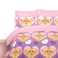 Bộ chăn ga áo gối cotton rich NV Cheerful 1m4x2m 1m6x2m 1m8x2m +30cm