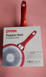 Pyrex  18cm單柄鍋連蓋(全新)