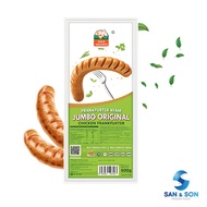 AYAM DINDINGS Jumbo Original Chicken Frankfurter -800GM San&Son