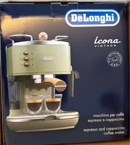 Delonghi 復古半自動咖啡機
