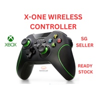 X-One 2.4GHz Wireless Controller Gamepad With Green Lines For Windows PC/PS3/Xbox Series X S