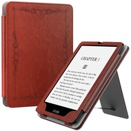 MoKo เคส Kindle Paperwhite ขนาด6.8นิ้ว (รุ่น11th-2021) และ Kindle Paperwhite Signature Edition เคสหุ้ม PU แบบบางพร้อมระบบเปิด/พักอัตโนมัติสำหรับ Kindle Paperdle White 2021 E-Reader