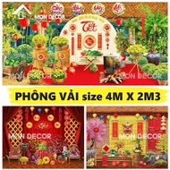 MON DECOR Background 4m*2m3CNY in Whole Fabric - Decorative Canvas Painting CNY - Painting CNY - Can