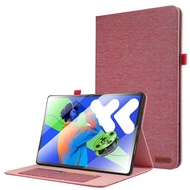 Jeans fabric flip case for Lenovo Idea Tab Pro TB373FU Xiaoxin Pad Pro 12.7 2025 TB375FC P12 TB370FU