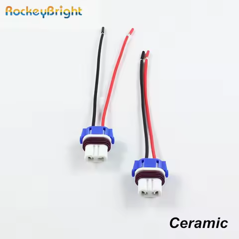 2pcs HB4 9006 HB3 9005 Bulb Socket LED Lamp Base Adapters Car Connector Extension Cable 9006 9005 HB