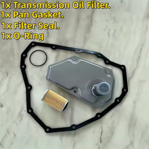 Transmission Oil Filters &Pan Gasket Set For 12-19 Nissan Sentra Tiida For Chevrolet Spark/Suzuki 31