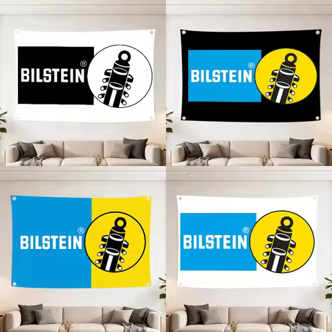 Car shock absorber B-BILSTEIN flag Decoration Outdoor Picnic Party Art Hanging Home Camping Party Ba