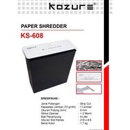 MESIN 1212 Brands Festival KOZURE KS68 Paper Shredder Strip Cut Paper Shredder KS68
