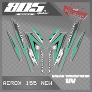 TRANSPARENT STRIPING AEROX 155 NEW/ TRANSPARENT STICKER AEROX CONECTED/ AEROX NEW155