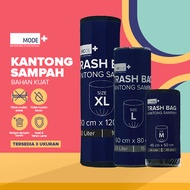 MODE+ Black Roll Plastic Trash Bag 3 Sizes (24L - 50L - 80L) / Trash Bag
