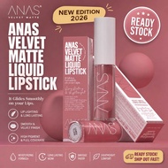 EDITION 2026  ANAS Velvet Lipmatte Liquid Lipstick FULL-MATTE BIG SIZE APPLICATOR