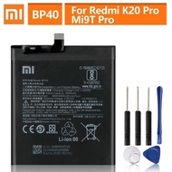 แบตเตอรี่ทดแทนBP41 BP40 สำหรับXiaomi Redmi K20 Pro Mi 9T Pro Mi9T Redmi K20Proของแท้แบตเตอรี่ 3900MA