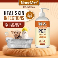 Nanovet Pet Skin + Coat Shampoo for Cat and Dog dog shampoo cat shampoo pet shampoo
