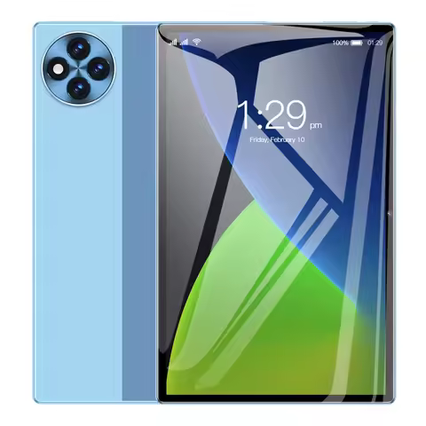 Tablette PC Android 14 Global Version, 10.1" HD Screen, WiFi 5G GPS, 10 Core Snapdragon888, battery 