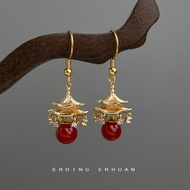 National Trendy Original~Tower Top Loft Designer Style Micro-Inlaid Zircon Personality New Chinese S