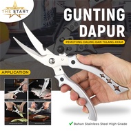 Gunting pemotong tulang ayam daging ikan sayur GUNTING DAPUR SERBAGUNA