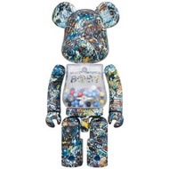 預訂 MEDICOM TOY BE@RBRICK 超合金 MY FIRST BE@RBRICK B@BY Jackson Pollock Studio Ver. 200%