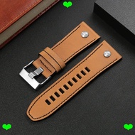 Genuine Genuine Leather Watch Strap Substitute Dissay DZ7257 7395 7406 1657 4519 Friday Friday Leath