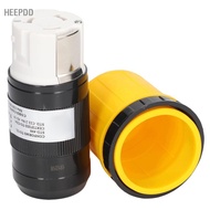 HEEPDD RV Power Cord Connector Cover Twist Lock Locking Plug Protector 50AMP 125 250V AC