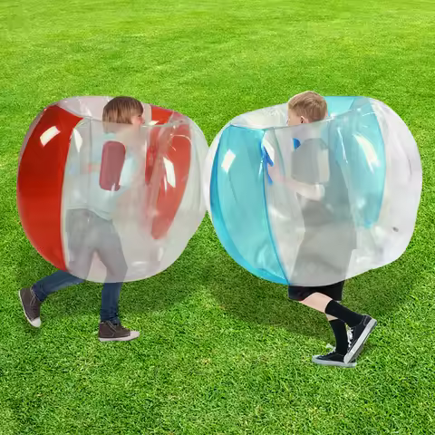 2 Pack Inflatable Bumper Balls for Adults (4ft/1.2m) Giant Sumo Balls Body Bumpers Balls Buddy Zorb 