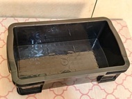 Daiso Japan PP黑色收納盒 4.5L 2個