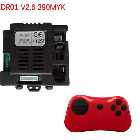 12V DR01 V2.6 390MYK Children's Electric Ride on Car Toys Car 2.4G Remote Control Box Receiver Motor