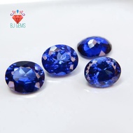 Good Price 9 12 MM Permata Blue Sapphire Bangkok Blue Corundum Synthetic 9 Mohs