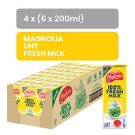 MAGNOLIA UHT FRESH MILK 200ML x6 x4
