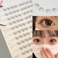 Manga Bottom Cluster Lashes - Soft Cosplay Individual Lashes for Daily Use