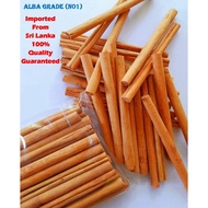 KAYU MANIS CEYLON CINNAMON-ORGANIC-GRADE ONE(ALBA)-50g-FROM SRILANKA