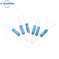 20PCS 2W metal film resistor 1% five-color ring power resistor 0.1~1M 2 4.7 10R 47 100 220 360 470 1