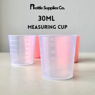 30ml Plastic Measuring Cup | Cawan Kecil Plastik Bersukatan 30ml Tester Cup