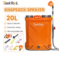 TASKTOOL เครื่องพ่นยาแบตเตอรี่ ถังพ่นยา กวนอัตโนมัติ ถังพ่นยาแบตเตอรี่  20ลิตร เครื่องพ่นยา ใช้งานได