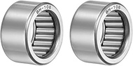 uxcell BH108 Needle Roller Bearings, Full Complement Drawn Cup, Open, 5/8-inch I.D. 7/8-inch OD 1/2-
