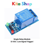 Single Relay Module (5 VDC : Low Signal Trigger)