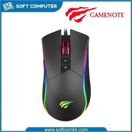 Gamenote Havit MS1001S USB Programmable Gaming Optical Mouse C/W RGB Backlit
