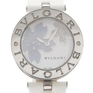【日本直送】ブルガリ BVLGARI B-zero1 腕時計 ビーゼロワン BZ30FDSL フラワー クオーツ ホワイトシェル文字盤 レディース【中古】