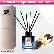 Aroma Sense Vanilla Aromatherapy Reed Diffuser (50ml), use for Aromatherapy