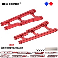 2Pc Lower Suspension Arms Front  Rear 3655X Aluminum Alloy For RC Car Upgrade Parts Traxxas 1/10 Sla