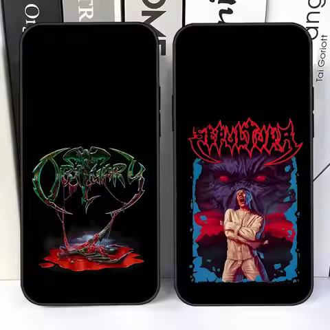 O-Obituary Heavy Metal Band Phone Case For Samsung S25,S24,Ultra,S20,S30,Plus,S22,S23,Ultra,Plus,5G 