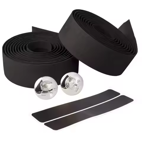 2Pcs Carbon Fibre Handlebar Tape Bicycle Handle Grips Tapes Road Bike Bar Damping Straps Bicycle Bik