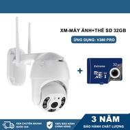 DOSEN Không thấm nước ngoài trời Camera Wifi V380 pro 4MP Q8  I Đàm thoại 2 chiều I Phát hiện con ng