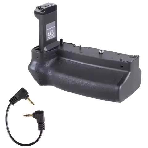 Vertical Power Battery Grip Camera Battery Holder for Canon RP For Canon EOS R8 DSLR 2X LP-E17 Batte