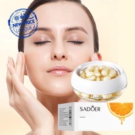 Vitamin C Face Serum Capsule Facial Moisturizing Firming Skin Face Essence Care Beauty Facial N9j4