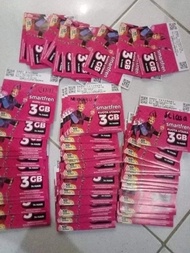 (Sudah-Reg-On) Kartu Perdana Smartfren 3GB - 14 Hari 24 jam bisa semua jenis hp dan daerah
